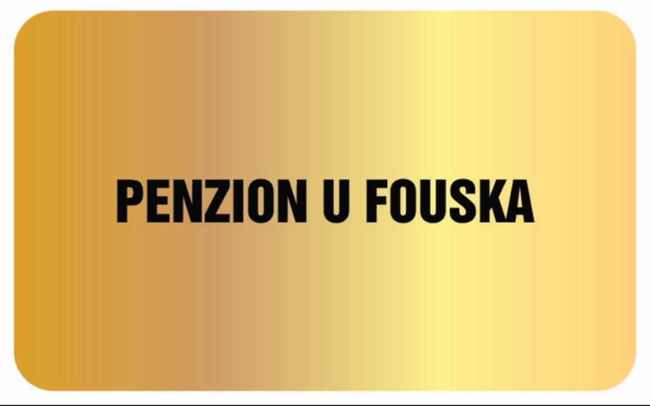 Penzion U Fouska Chodov  Eksteriør bilde